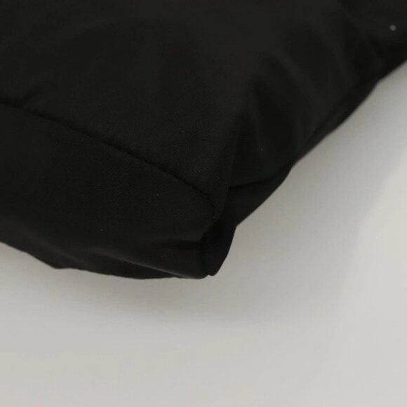 PRADA Shoulder Bag Nylon Black Silver Auth 130183 - Picture 4 of 16